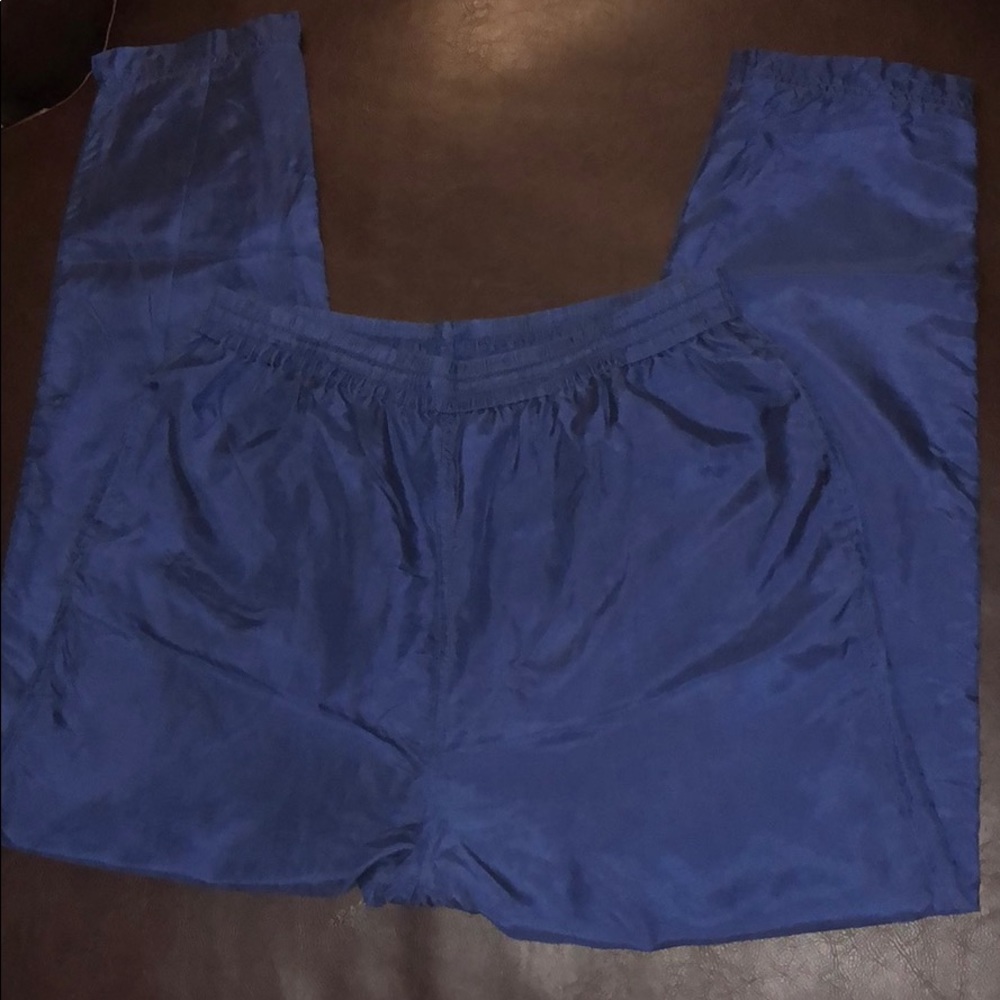 Silk ladies track pants